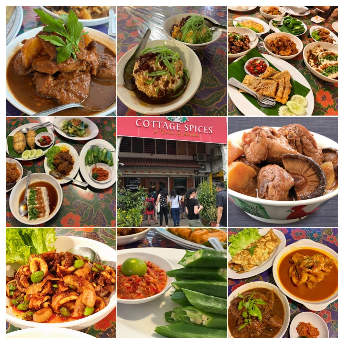 马六甲Cottage Spices Nyonya Restaurant
