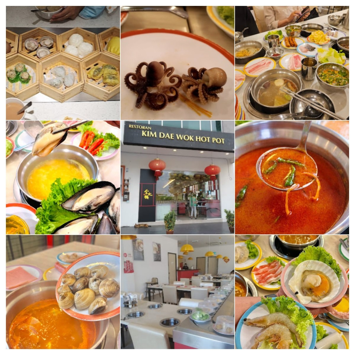 🍛马六甲Kim Dae Wok Hot Pot (Melaka)🍛 · Menu images