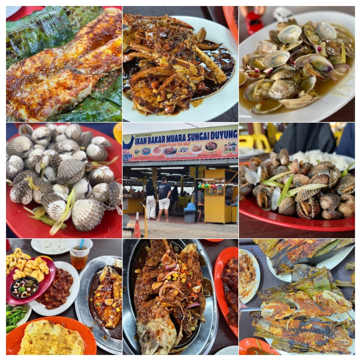 🍤马六甲Ikan Bakar Muara Sg Duyung🍤 · Menu images