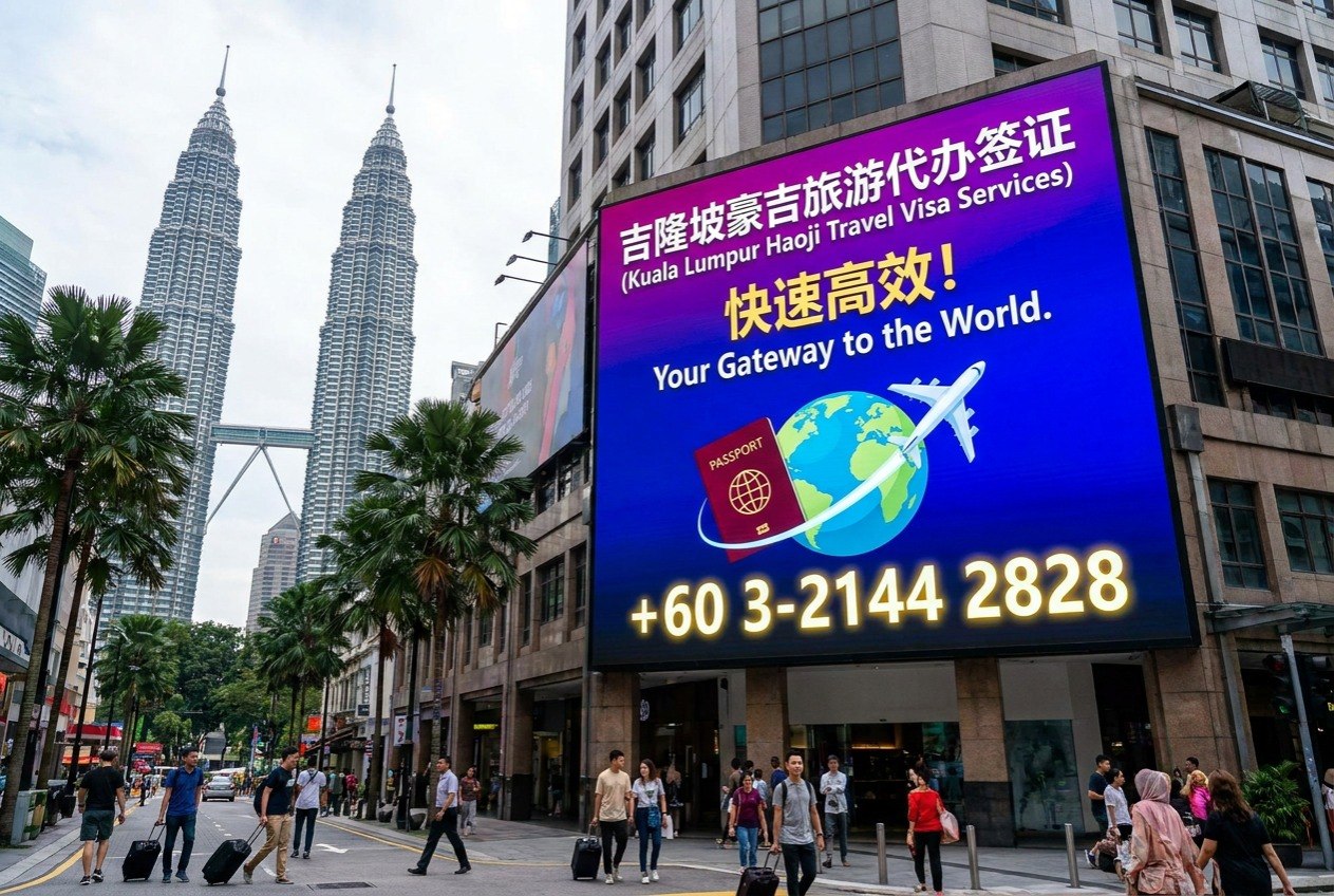 📕吉隆坡豪吉旅游代办签证📕 · Menu images