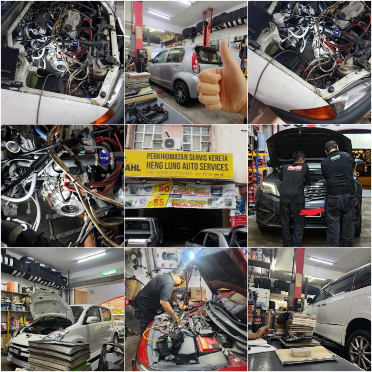 🔧吉隆坡Heng Lung Auto Services🔧 · Menu images
