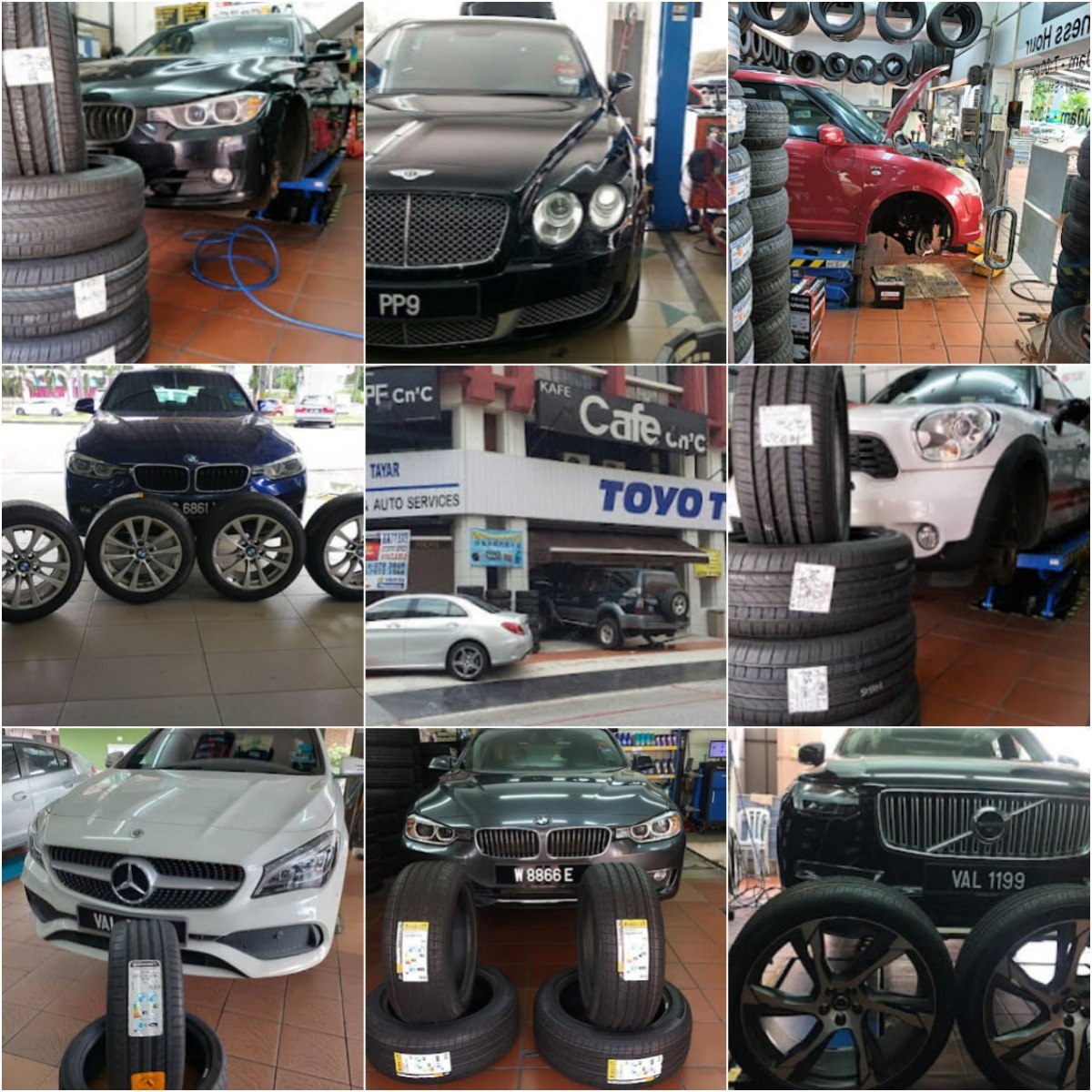 ⚙吉隆坡PS Tyres & Auto Services⚙ · Menu images