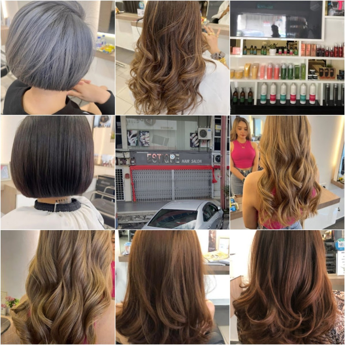 💈马六甲Estique Hair Salon💈 · Menu images
