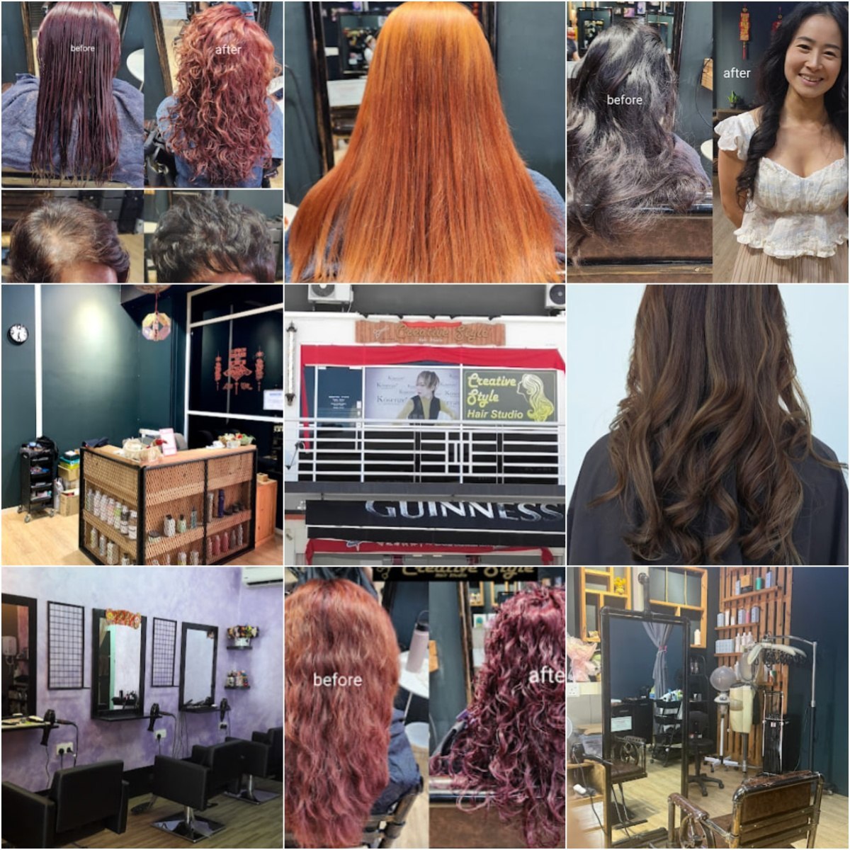 💈马六甲Creative Style Hair Studio💈 · Menu images