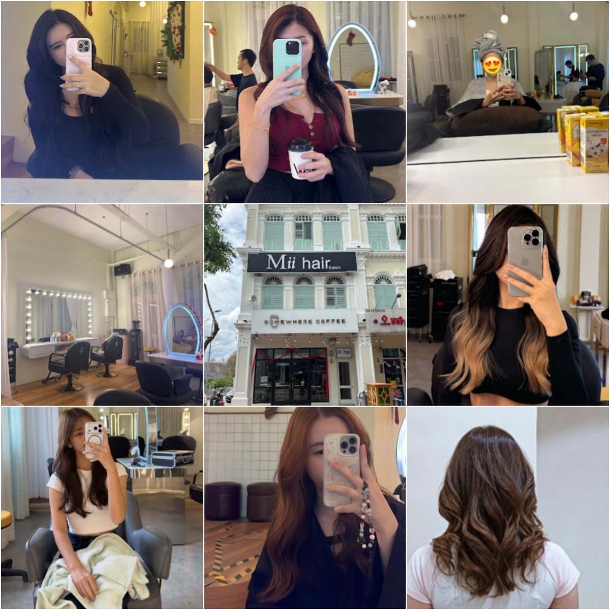 💇♀马六甲Mii Hair Salon Melaka💇♀ · Menu images