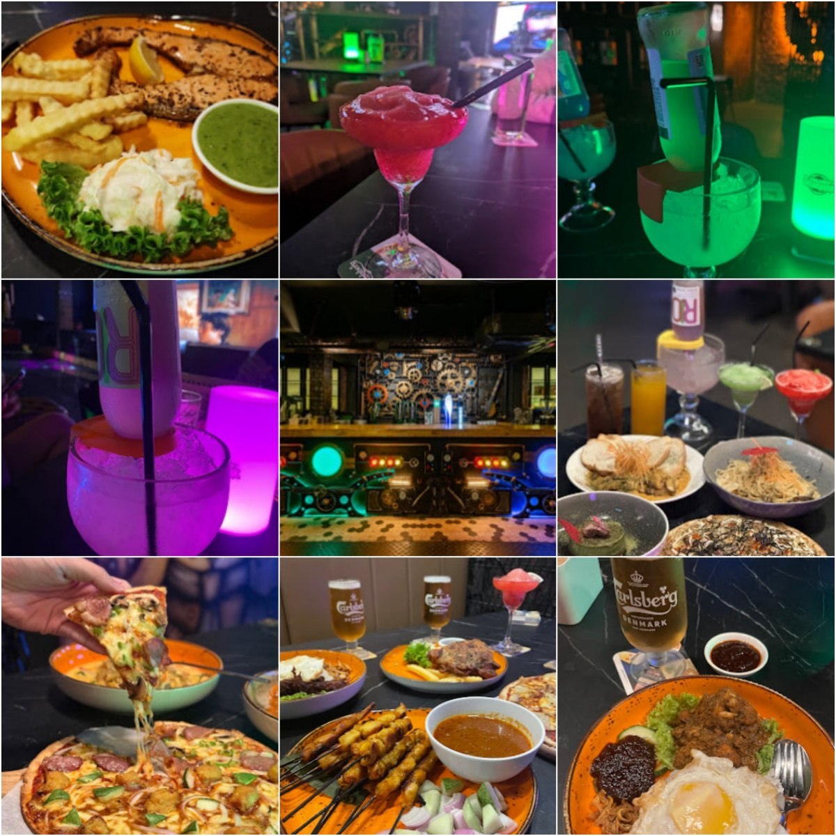 🍹马六甲GALAXY STEAMPUNK | Bar & Restaurant🍹 · Menu images