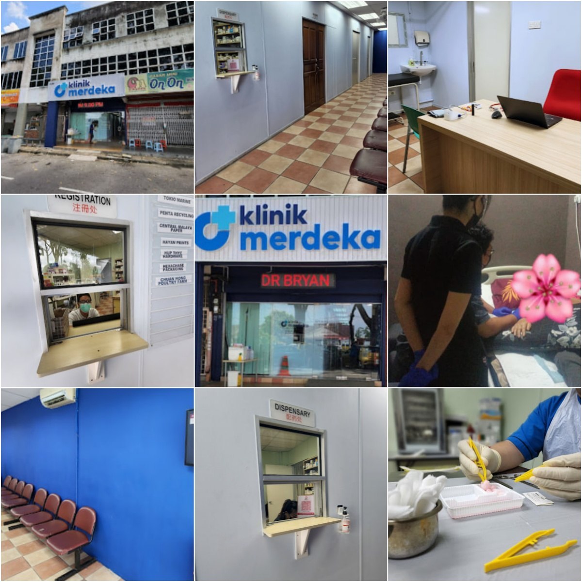 🏥马六甲Klinik Merdeka @ Taman Merdeka Jaya 🏥 · Menu images