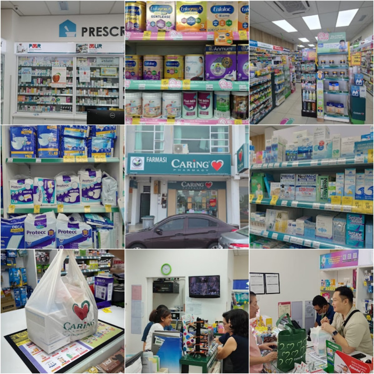 💉马六甲CARiNG Pharmacy | Kota Laksamana Melaka💉 · Menu images