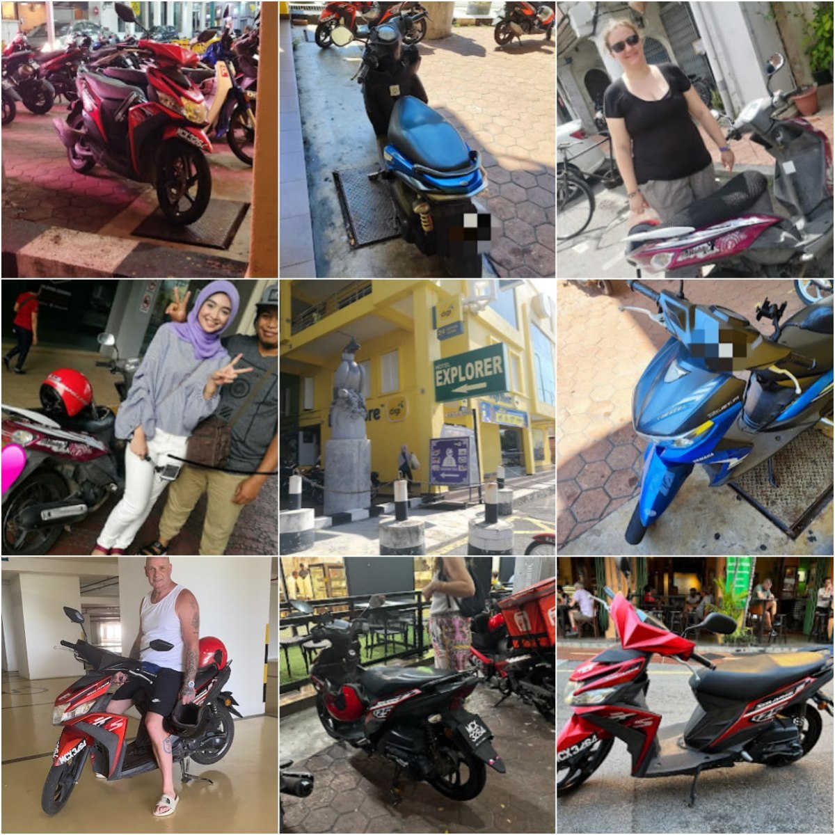 🏍马六甲Melaka Scooter Motor Rental🏍