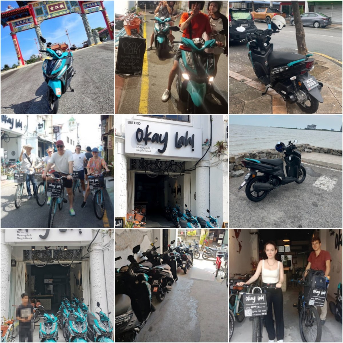 🚴马六甲Okay Lah! Melaka Motorcycle Bicycle #Rental.🚴