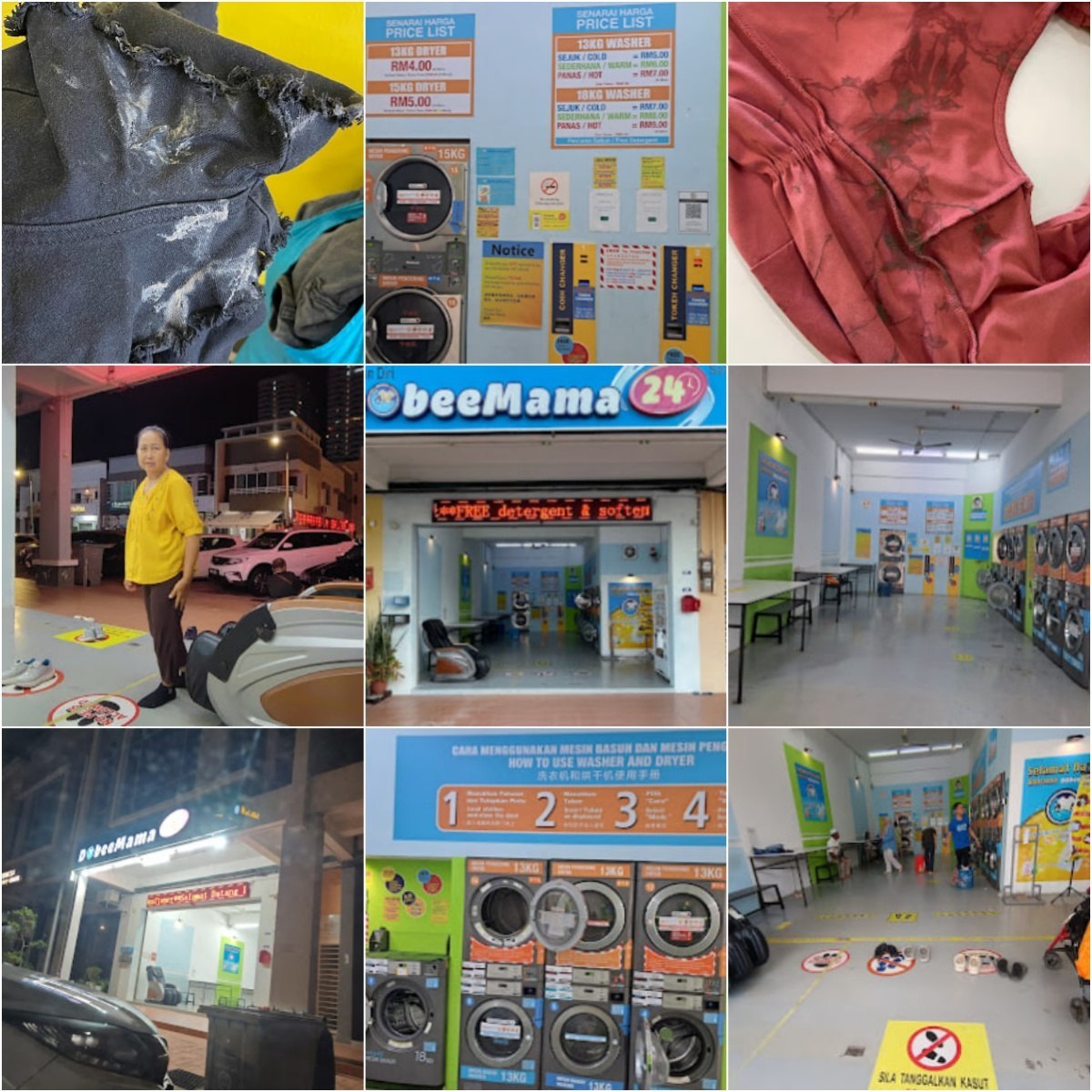 👔马六甲Dobeemama 24hr self laundry👔