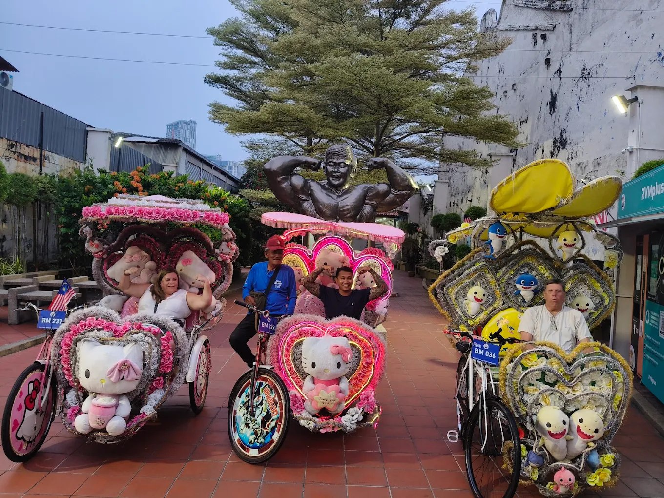 🏞 马来西亚马六甲 · 鸡场街世遗公园 · Menu images