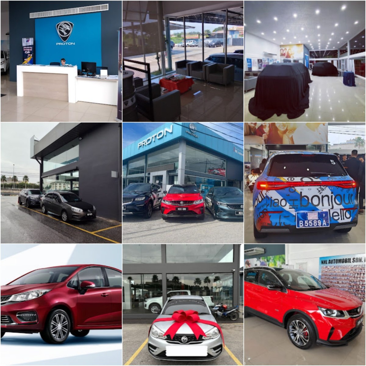 🚘马六甲PROTON NHL Automobil 4S - Bukit Palah🚘 · Menu images