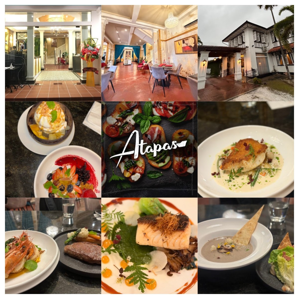 标题:🍲怡宝西班牙餐厅🍲 店名:Atapas · Menu images