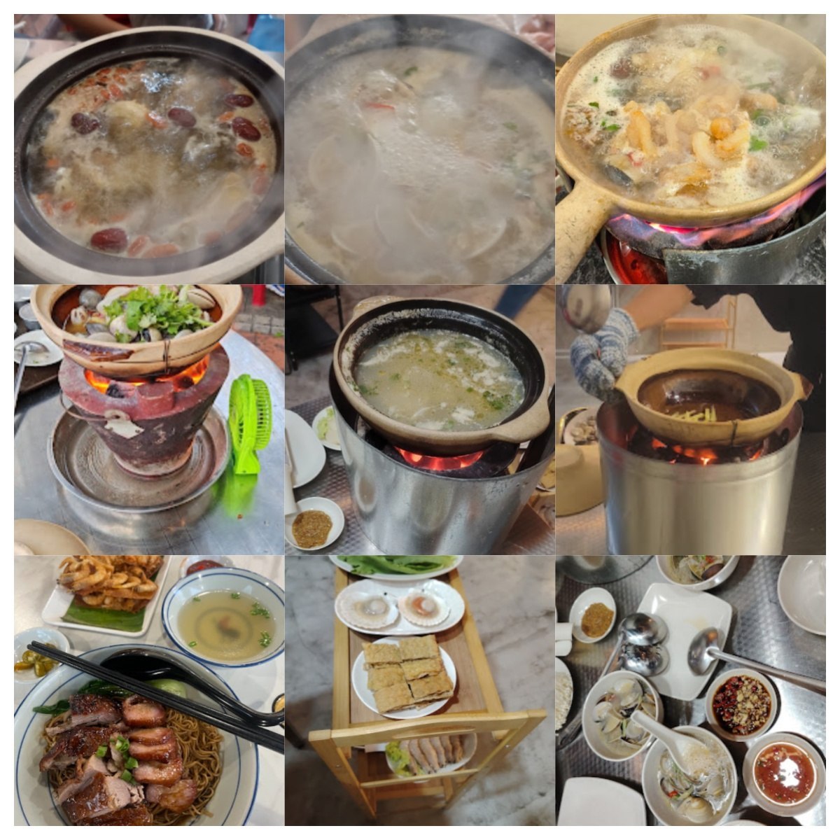 Tang Ji Clam Charcoal Claypot Steamboat