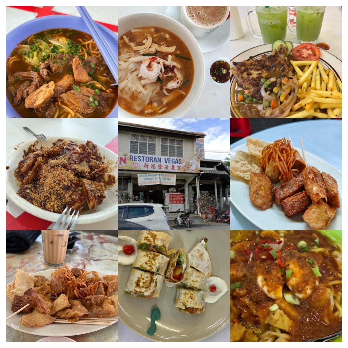 Restoran Vegas · Menu images