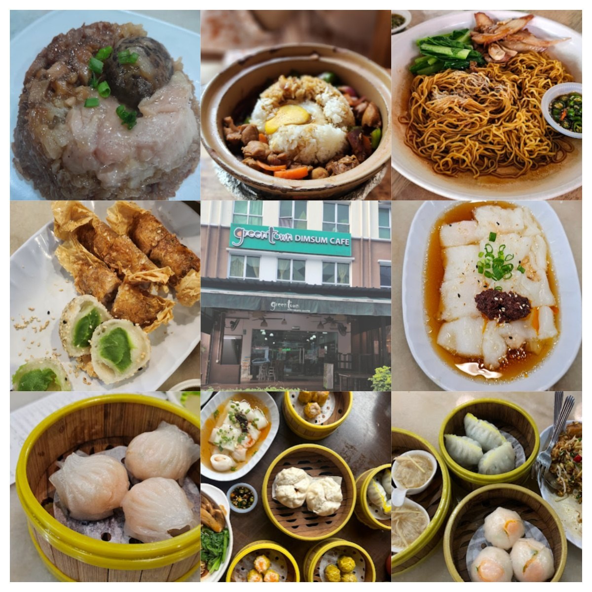 Green Town Dimsum Café · Menu images