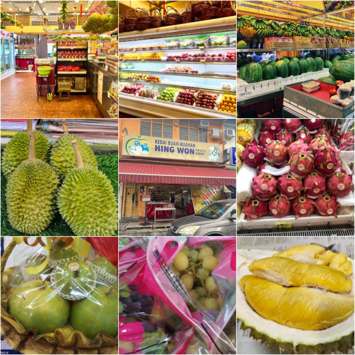 🍉怡保IPOH HENG WONG FRUIT & GROCERY SHOP🍉 · Menu images