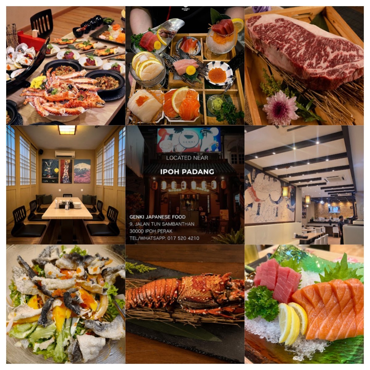 Genki Japanese Food · Menu images