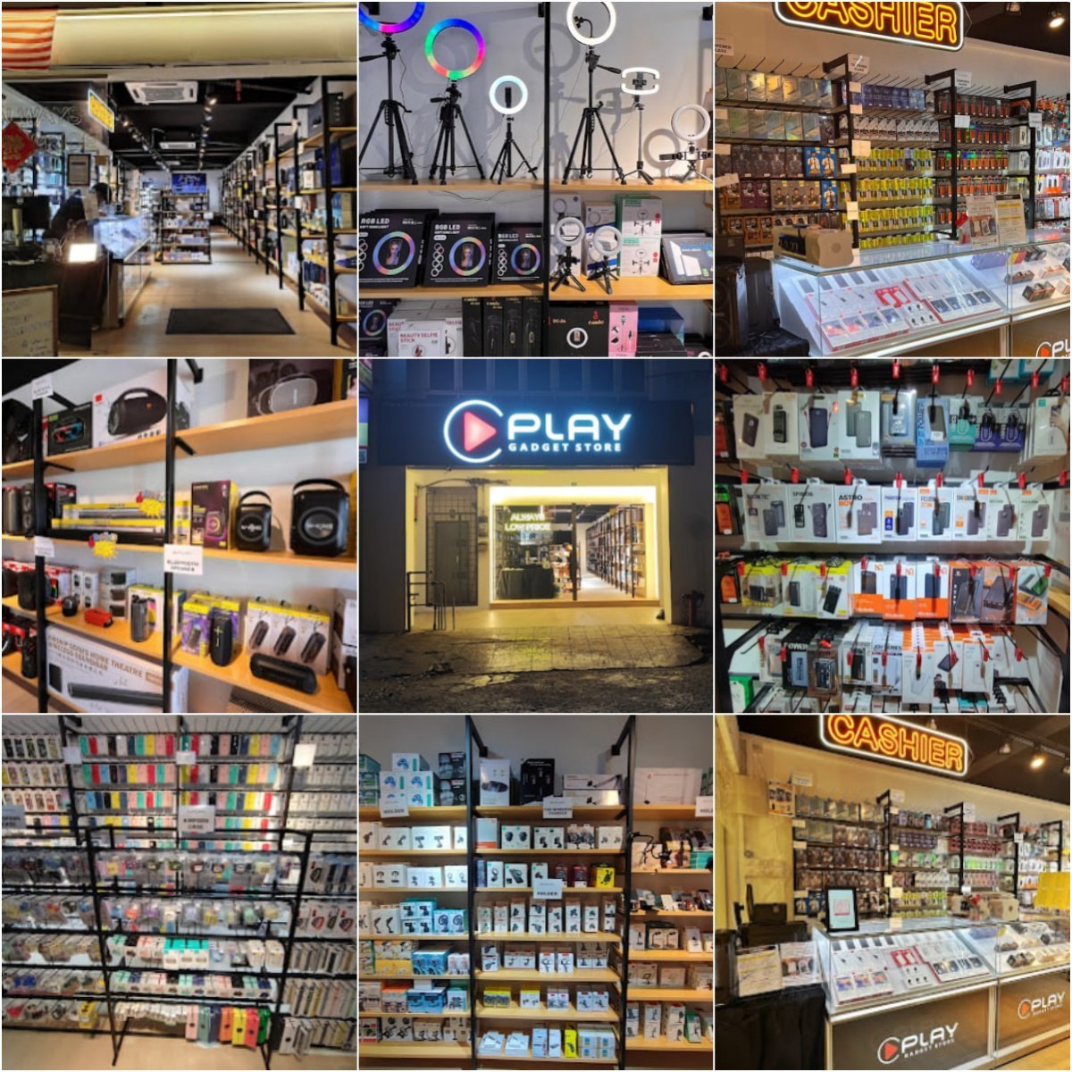 🖱 怡保PLAY GADGET STORE STATION 18🖱 · Menu images