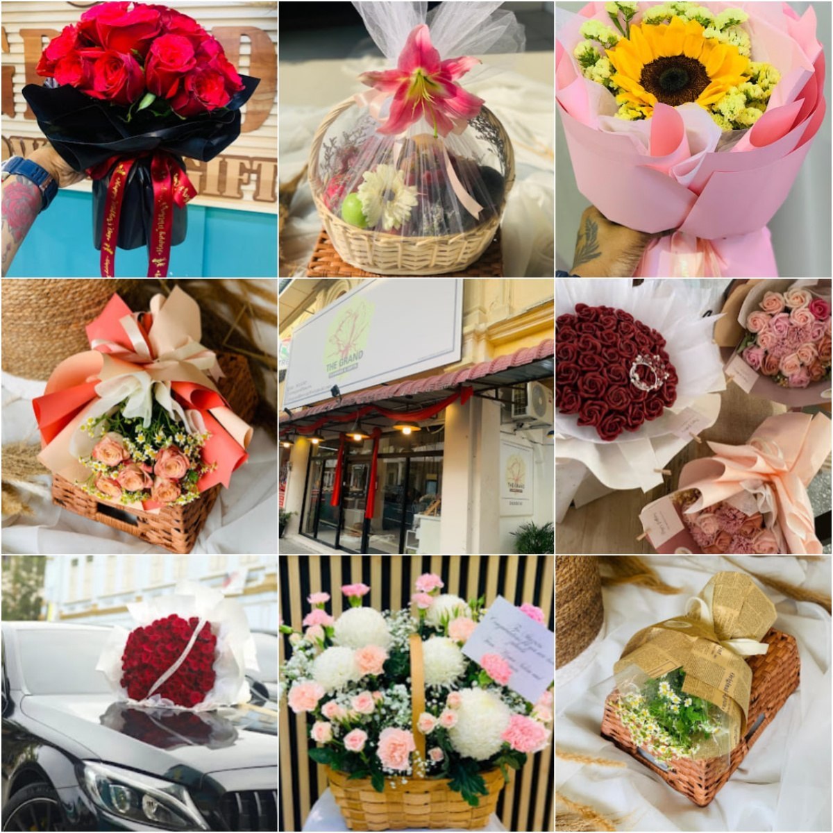 🌼怡保The Grand Flowers & Gifts🌼 · Menu images