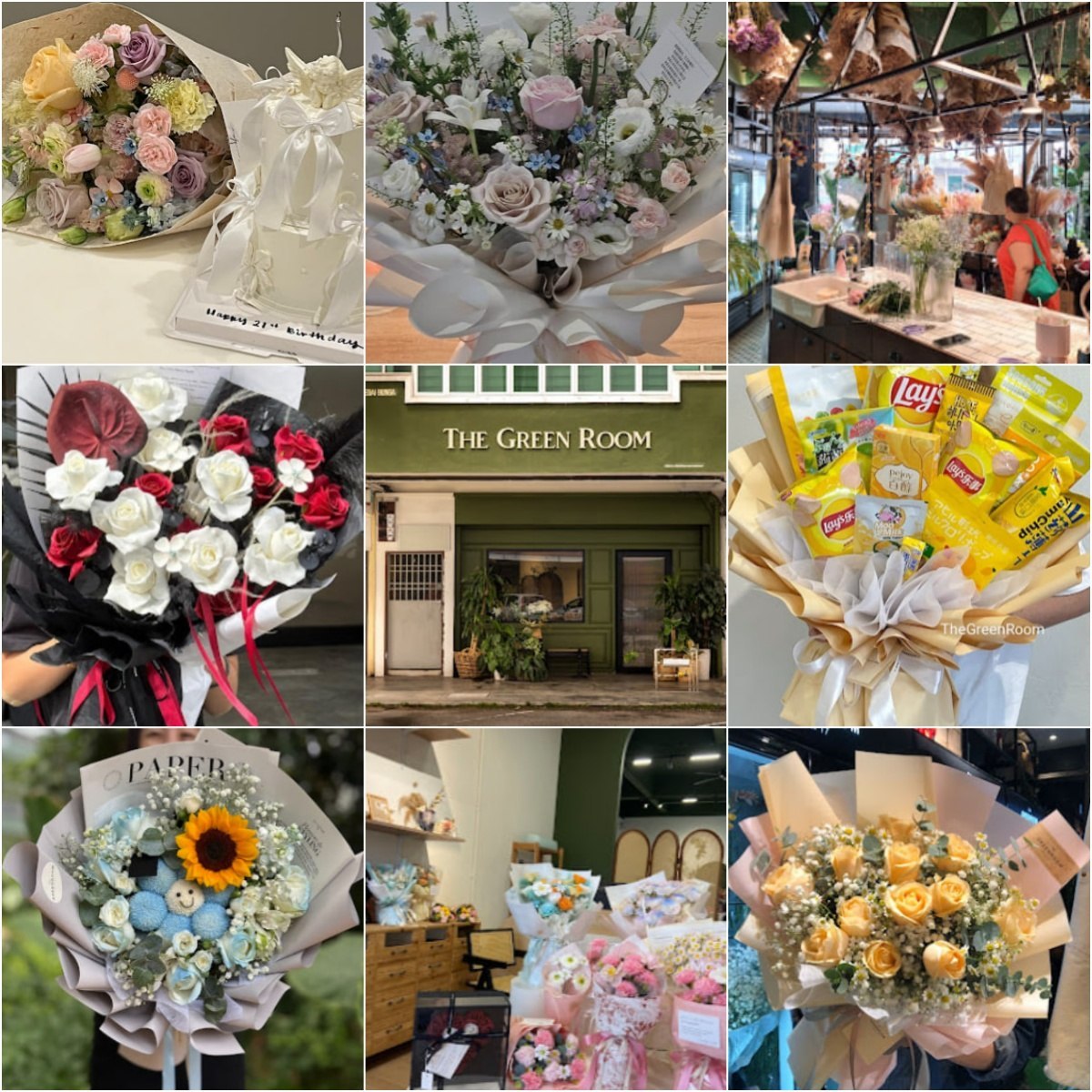 🌸怡保The Green Room Florist | Florist Ipoh🌸 · Menu images