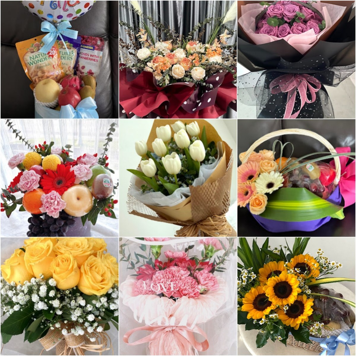 💐怡保Ipoh Florist Paloma Florist & Fruits Gifts💐 · Menu images
