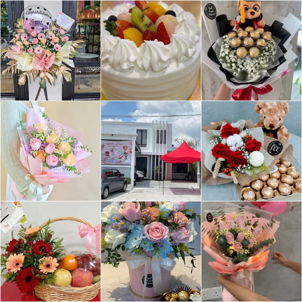 🌼怡保Ipoh Fresh Flower Florist🌼 · Menu images