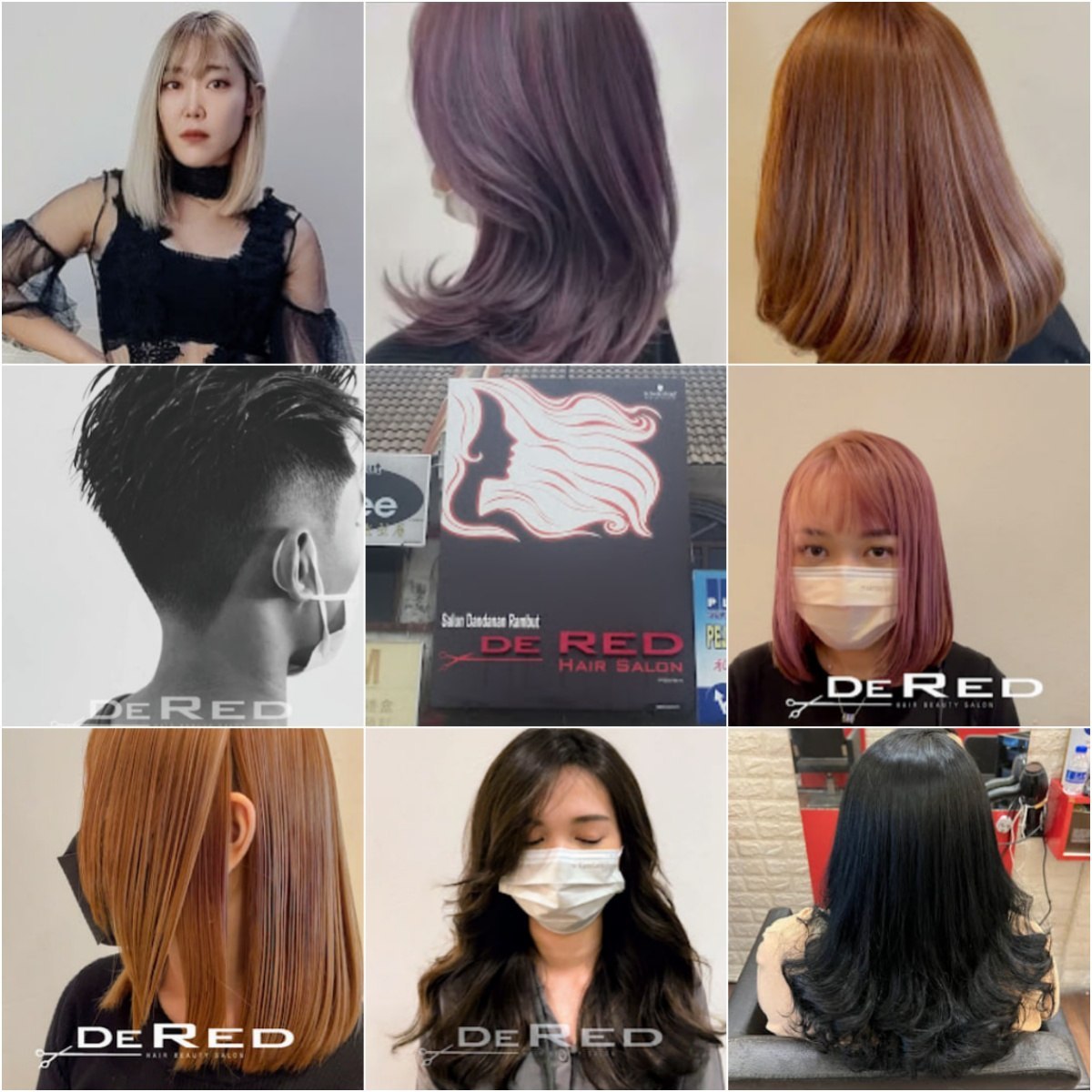 👩🦰怡保Dered Hair Salon👩🦰 · Menu images