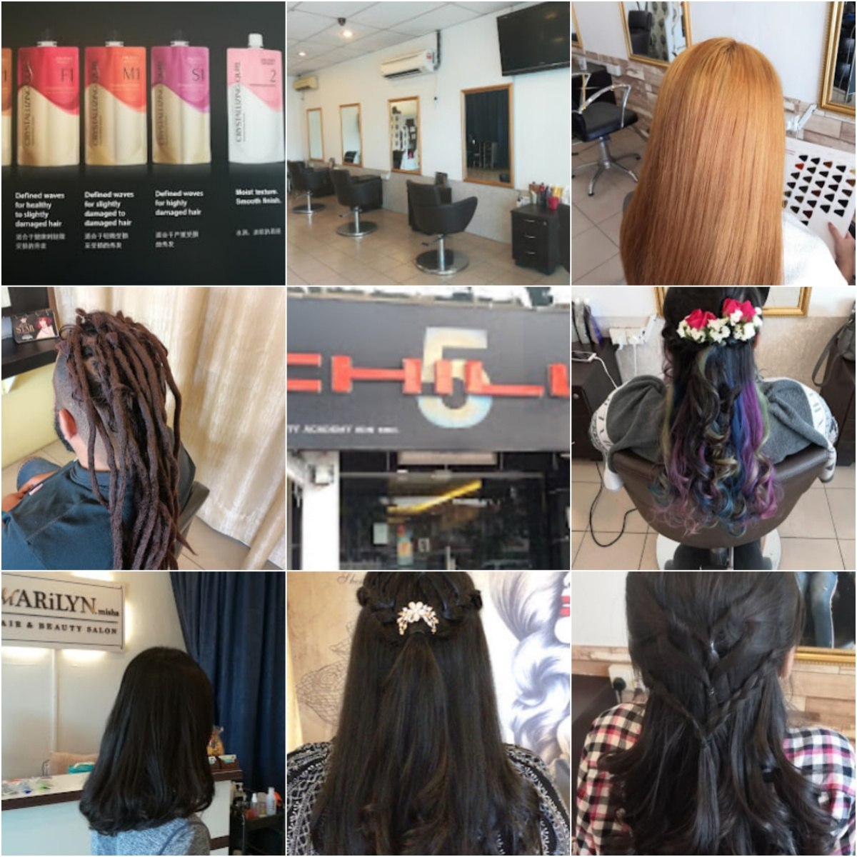 💇♀怡保Chilli Hair salon💇♀ · Menu images