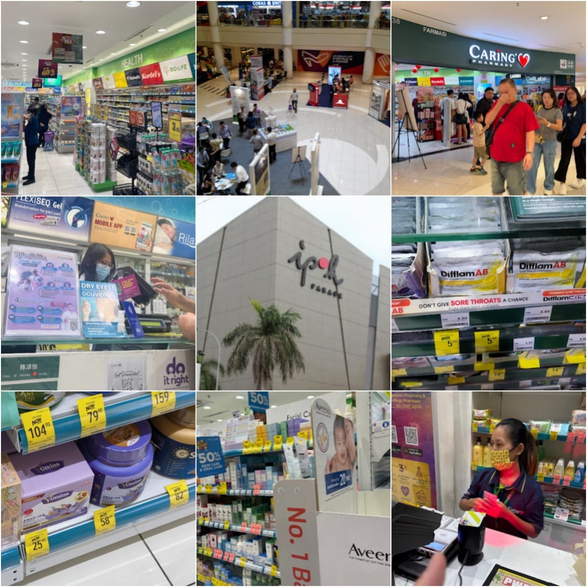 💊怡保CARiNG Pharmacy | Ipoh Parade Ipoh💊 · Menu images