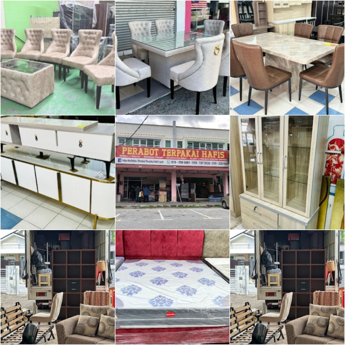 🛋怡保Perabot Terpakai Hafis🛋 · Menu images