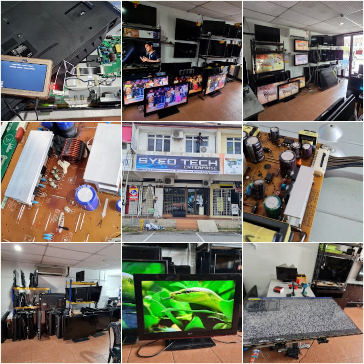 💻怡保Syed Tech Enterprise💻 · Menu images