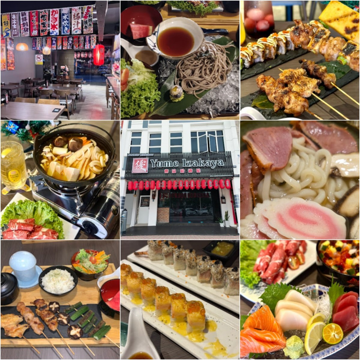 🍱马六甲YUME IZAKAYA Japanese Restaurant🍱 · Menu images
