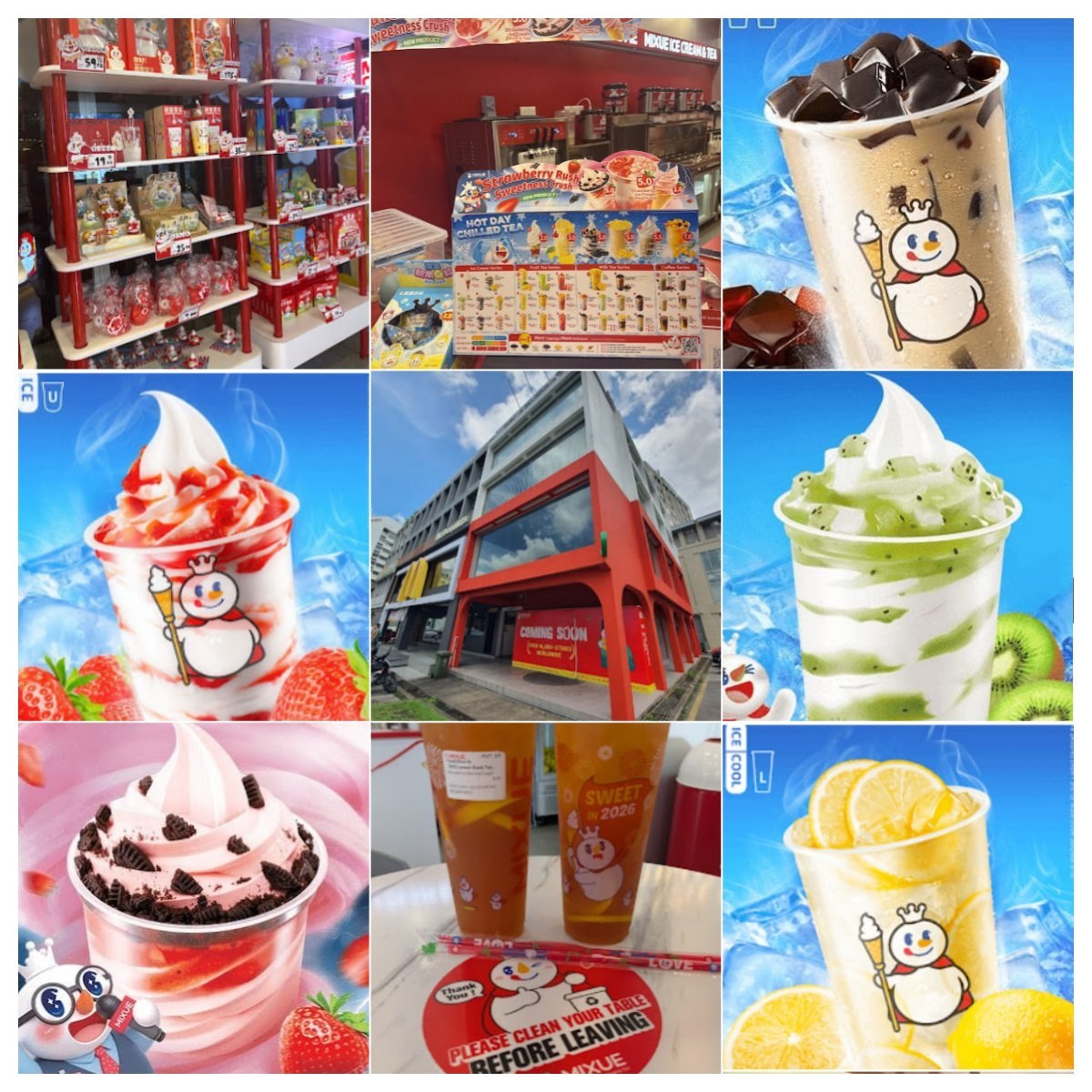 🧃古晋MIXUE RIVERSIDE🧃 · Menu images