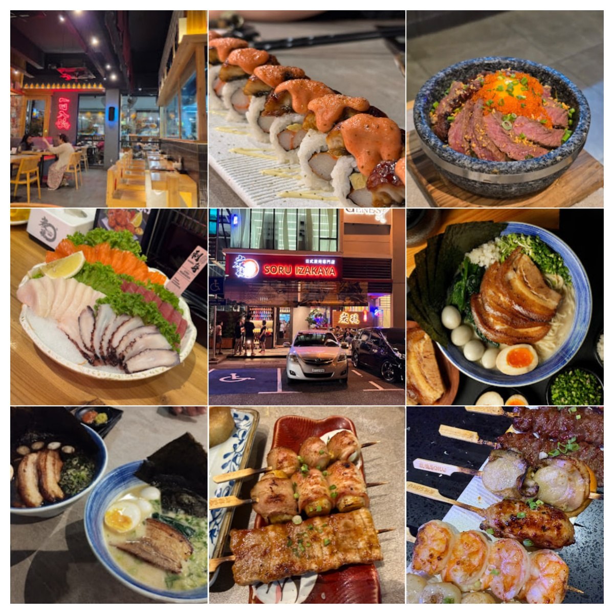 高水准炭火串烧(Sumibi Yakitori):店内坚持使 · Menu images