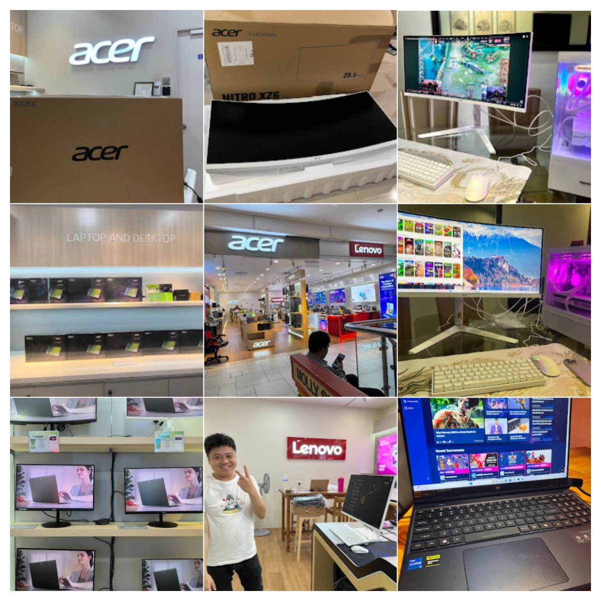 🖥古晋Acer Concept Store🖥 · Menu images