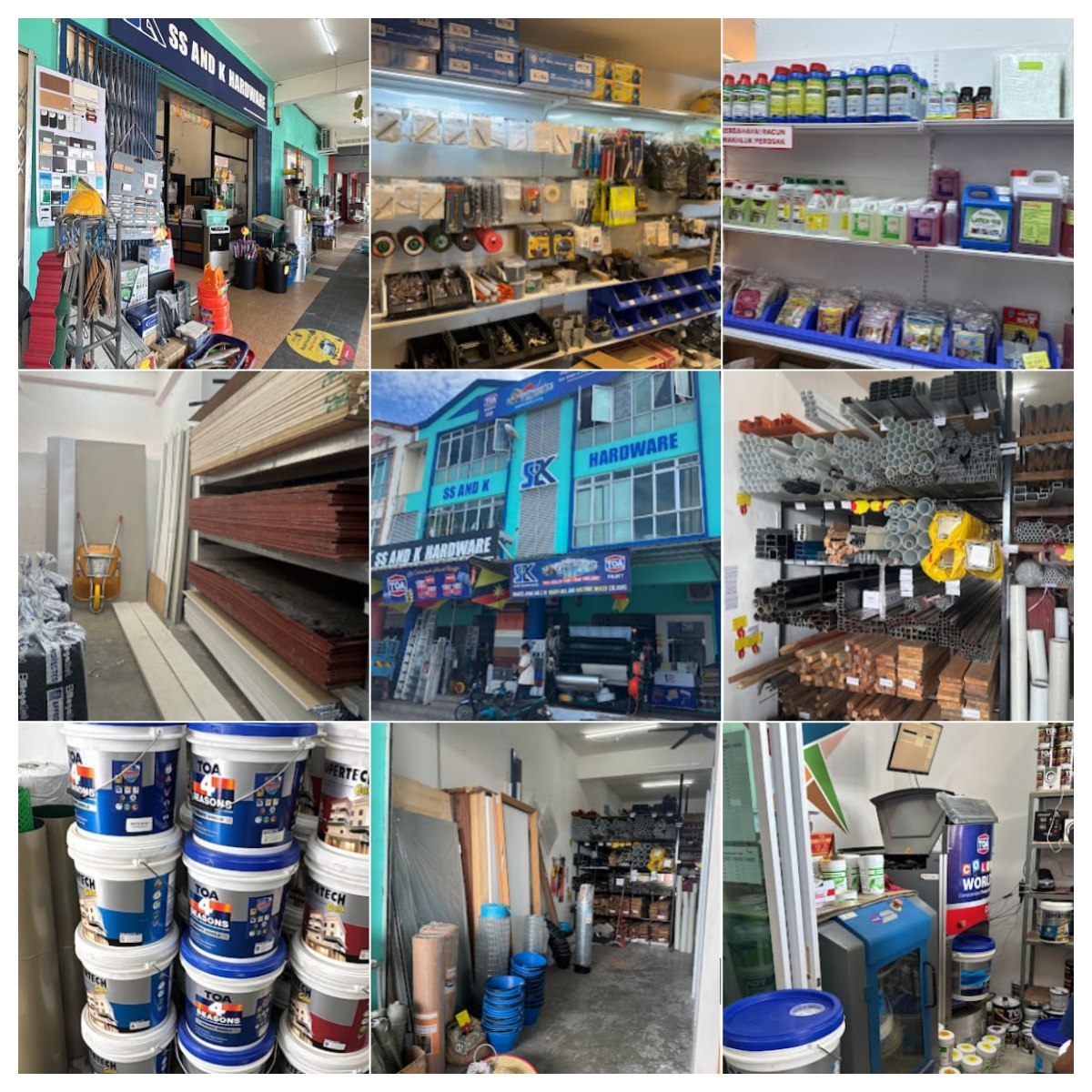 🧰古晋SS and K Hardware 🧰 · Menu images