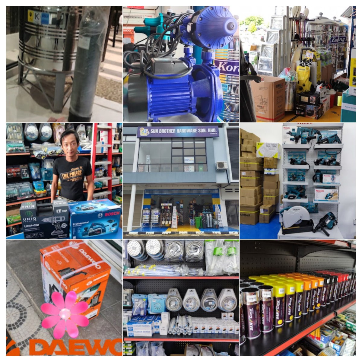 ⚙古晋SUN BROTHER HARDWARE SDN. BHD.⚙
