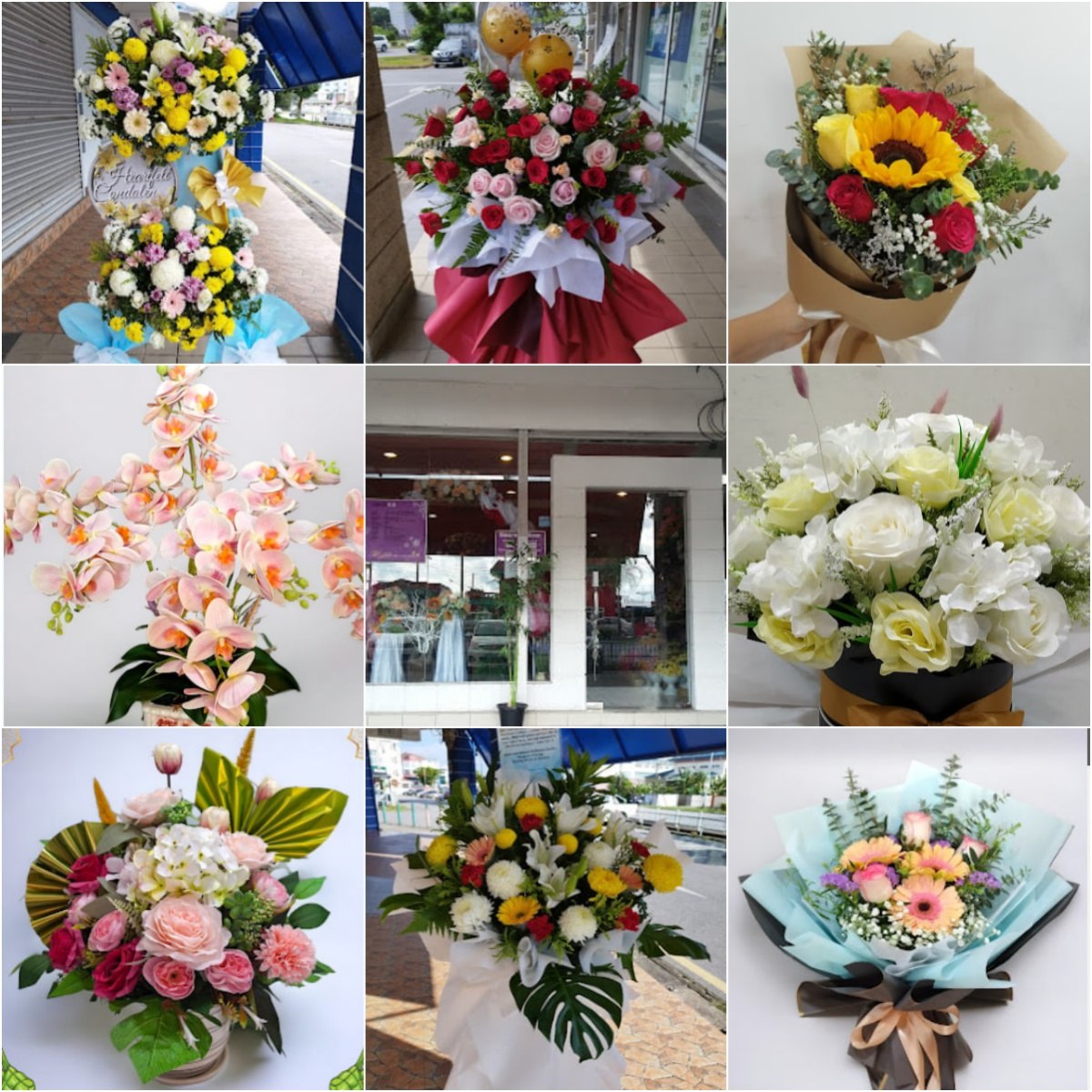 🌺古晋Blue Roses Florist🌺 · Menu images