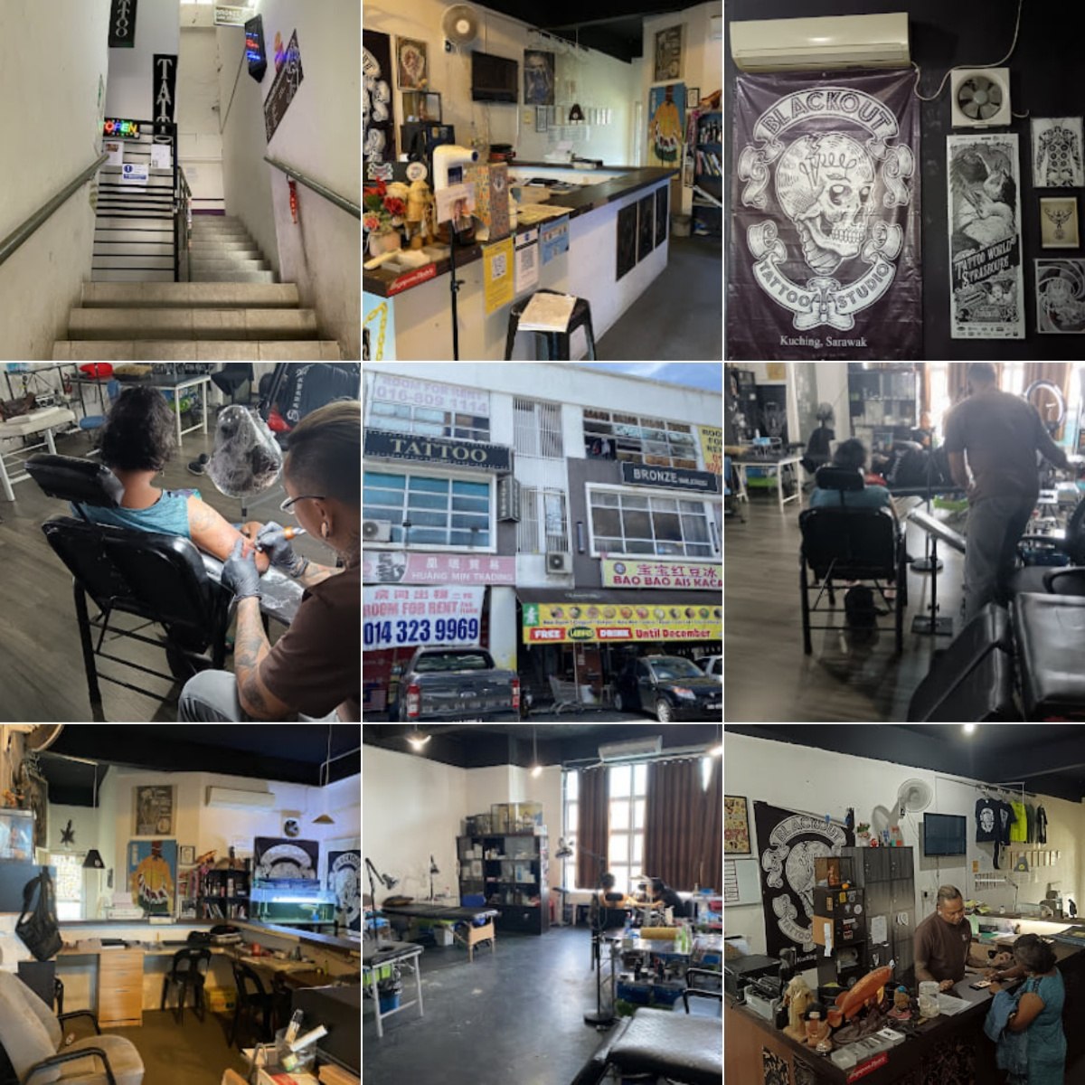 🪡古晋Blackout Tattoo Studio Kuching🪡