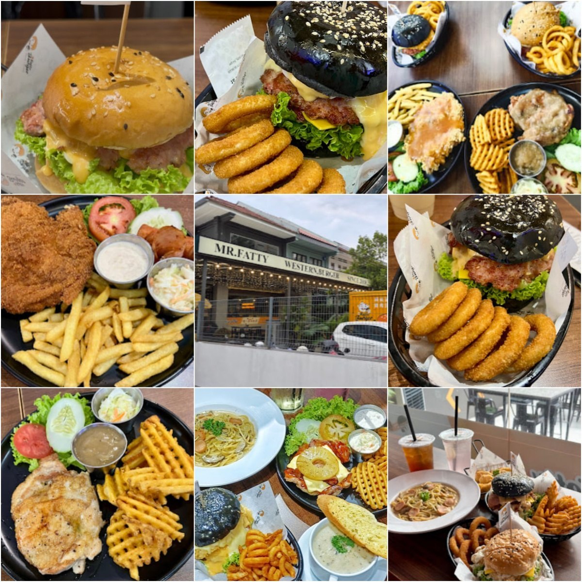 🍔槟城Mr Fatty Burger Burma Road🍔