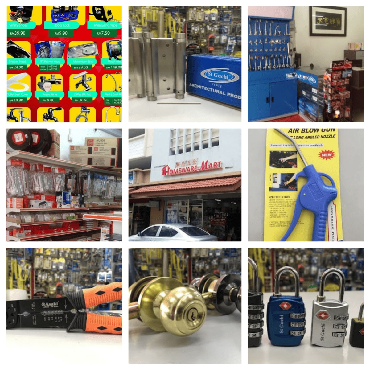🔨槟城Homeware Mart 家居五金 (Hardwar