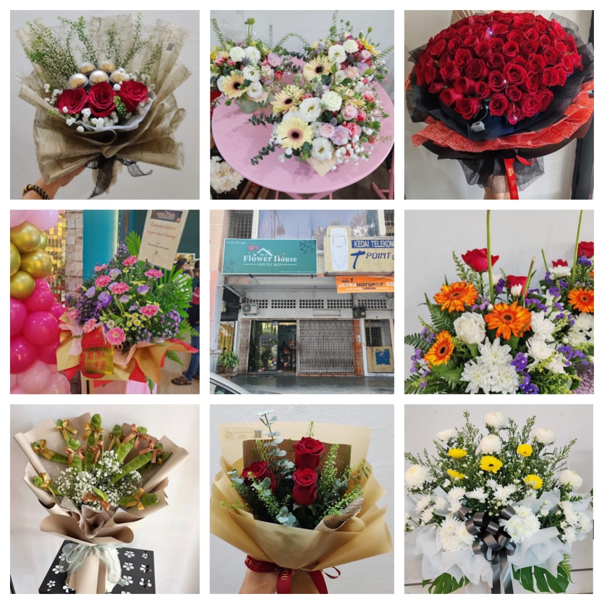 🌹新山Hv AFlower House🌹新山花艺店🌹
