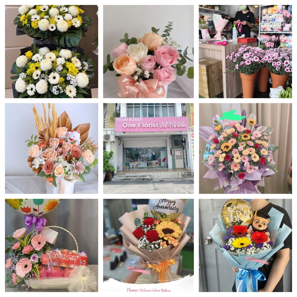💐新山One Florist Johor Bahru