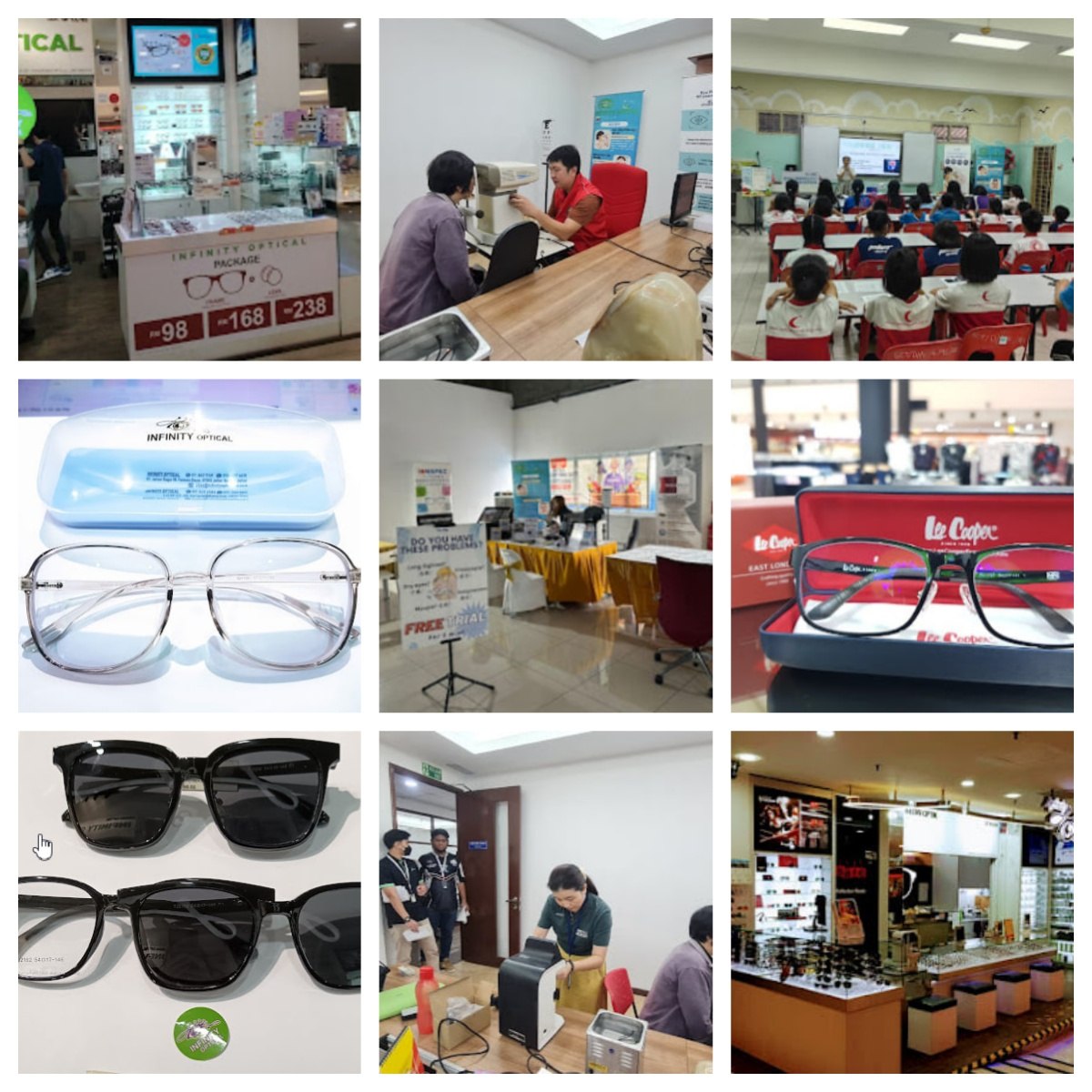 👓新山平价眼镜店  新山INFINITY OPTICA