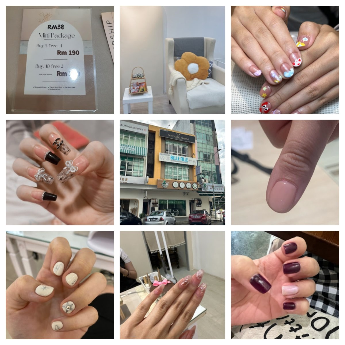 💅新山漂亮女孩美甲   新山BELLE FILLE N