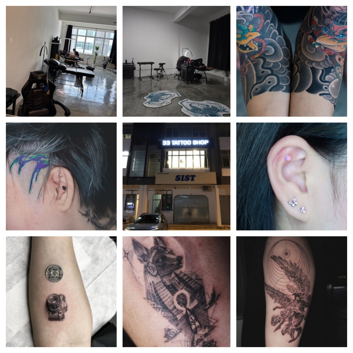 🫸新山33纹身艺术工作室   新山33 Tattoo