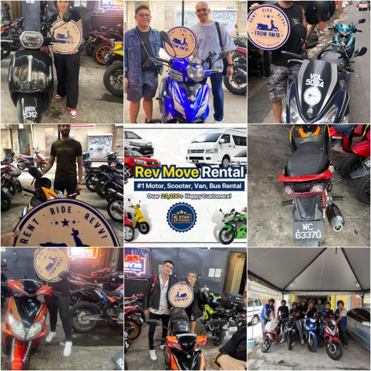 🏍新山Sewa Rental Motorcycle🏍 · Menu images