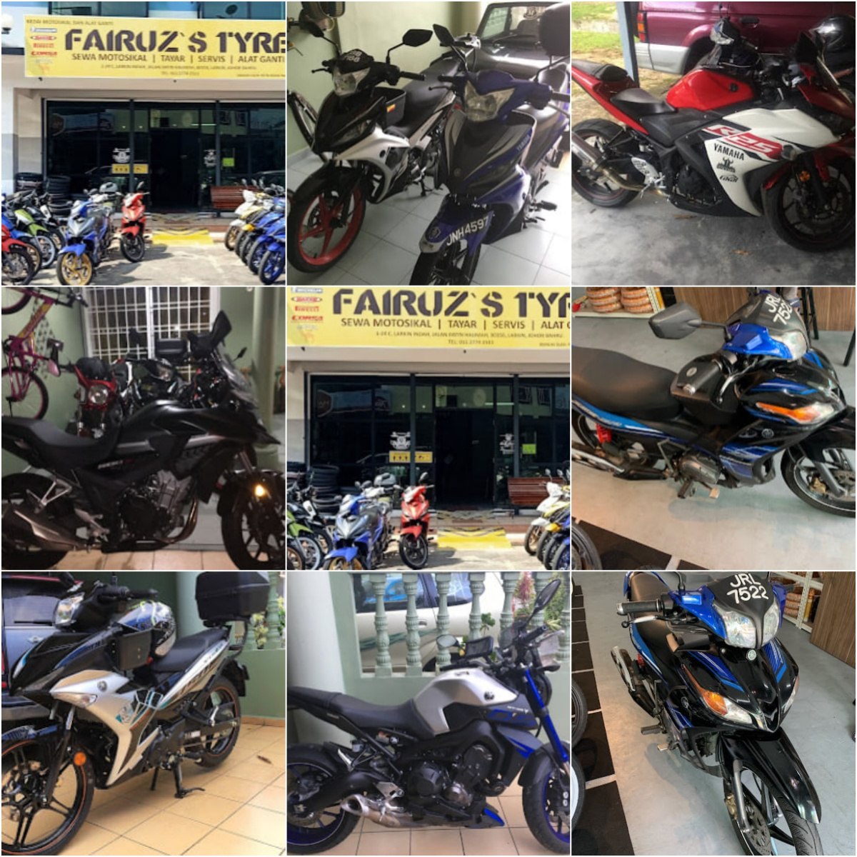 🛵新山motorcycle rental / sewa
